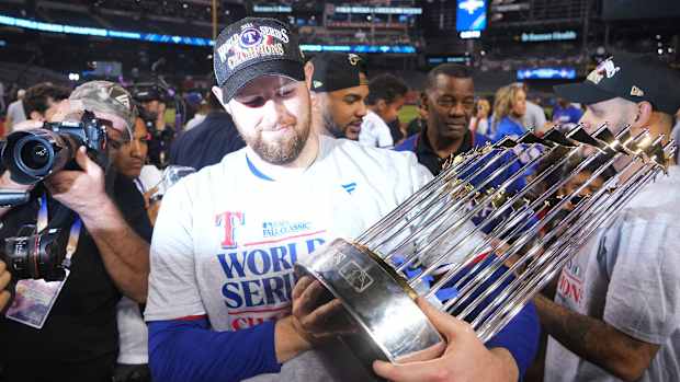 Former Texas Rangers pitcher Jordan Montgomery